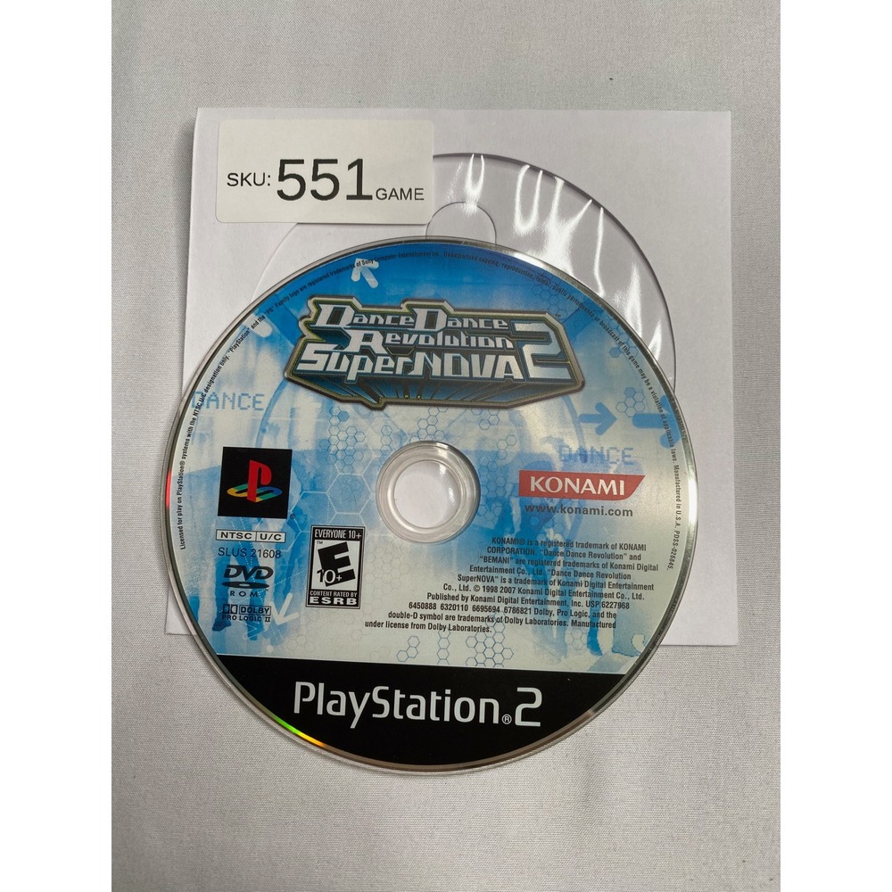 Dance Dance Revolution SuperNOVA 2 Sony PlayStation 2